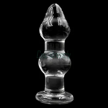 48mm Mare din Sticlă Pyrex Anal Margele Mari de Cristal Dildo Butt Plug Artificiale Dick Masturbator Adult Jucărie Sexuală pentru Femei, Bărbați Gay