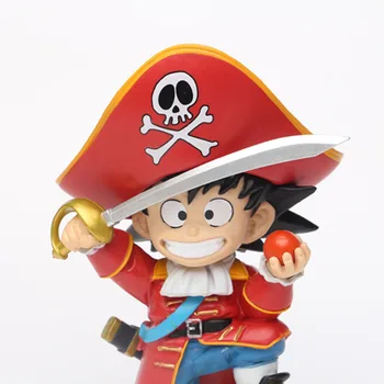 Anime Goku Figurina PENTRU că Pirat PVC Goku Figurine Anime Dragon Copil Goku Figuras Model de Jucarii si Cadouri pentru Copii