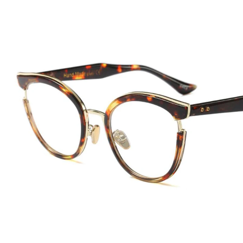 Sexy rame de ochelari ochi de pisica pahare transparente miopie ochelari tocilar cadru de lux de designer de brand negru rame ochelari de femei - Femei Ochelari / Medicalshoes.ro